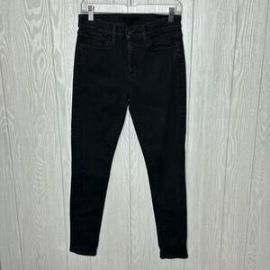 Joe’s black Jean Flawless The Icon mid rise‎ skinny ankle plant size 28